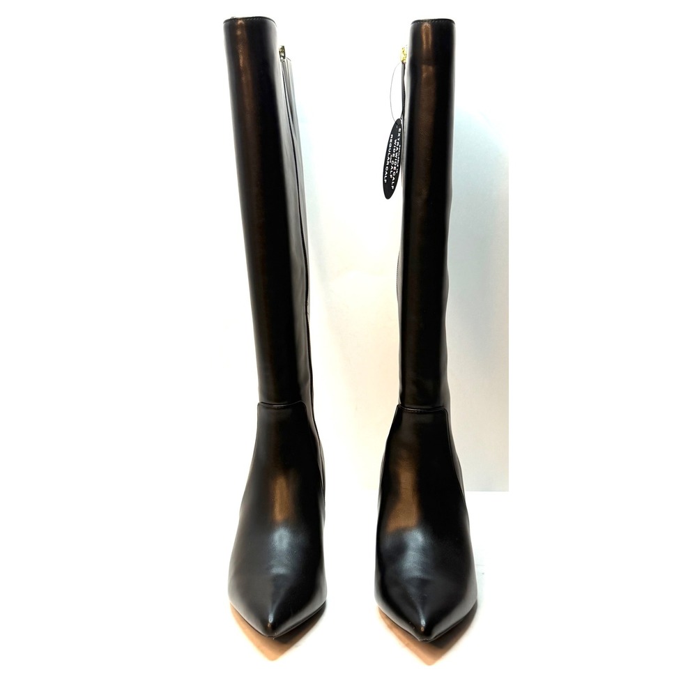 I.N.C. International Concepts Mckennaa Pointy Toe Boots Black Size 8W XWC NWT